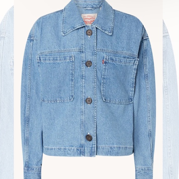 LEVI’S Cara Denim Jacket Medium Chore Jacket - Picture 11 of 11